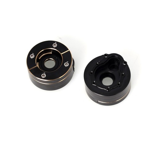 LCX 1/10 RC Oruga Latón Portal Accionamiento Carcasa Pesas Exteriores para TRX4 TRX6 - Imagen 8 de 15