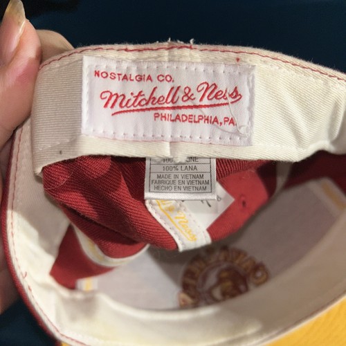 SOMBRERO AJUSTADO MITCHELL & NESS NBA CLEVELAND CAVALIERS 100% LANA TALLA 7 1/8 - Imagen 7 de 9