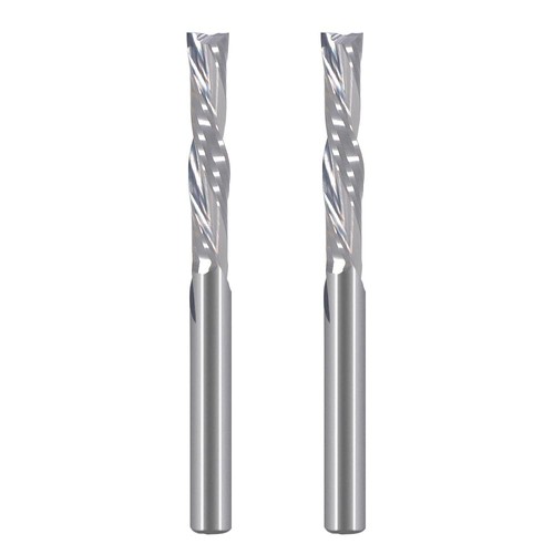 HOZLY CNC Fräser Set 10 Stück - 1/8 Zoll Schaft O-Nut Spiralfräser Für Aluminium