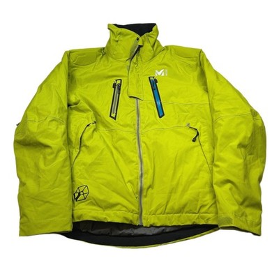 Millet Mountain Jacket Womens Medium Lime Green Outdoor Ski Snow