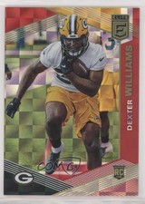 2019 Panini Donruss Elite Rookies Red /299 Dexter Williams #170 ox6