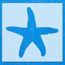 Star Fish Sea Creature Stencil: Mylar Airbrush Wall Art Painting Crafts 3, DIY