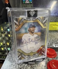 2025 Topps Transcendent Clayton Kershaw On Card Auto Dodgers HOF Bookend # /25