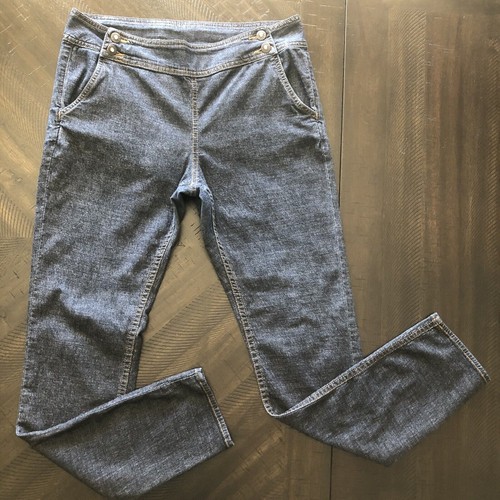 Vintage PJ Parker Jeans Womens Sz XL Made in USA Blue Denim Parkers