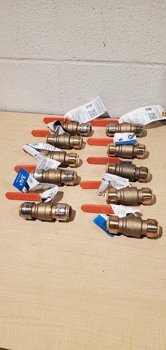 10 Pack Sharkbite 3/4" Push Fit Ball Valve