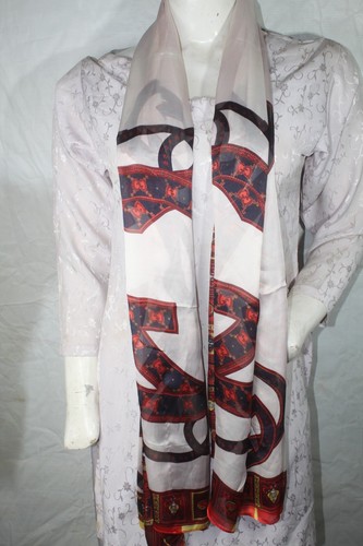 Authentic Gucci Wrap100% Silk Stole Shawl Multicolor Used - Picture 14 of 16