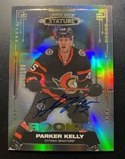 2021-22 Upper Deck Stature - Rookies Autographs #191 Parker Kelly /199 Senators