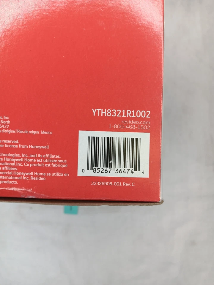 Honeywell YTH8321R1002 Visionpro 8000 Redlink Internet Gateway Thermostat Kit - Image 3 of 3