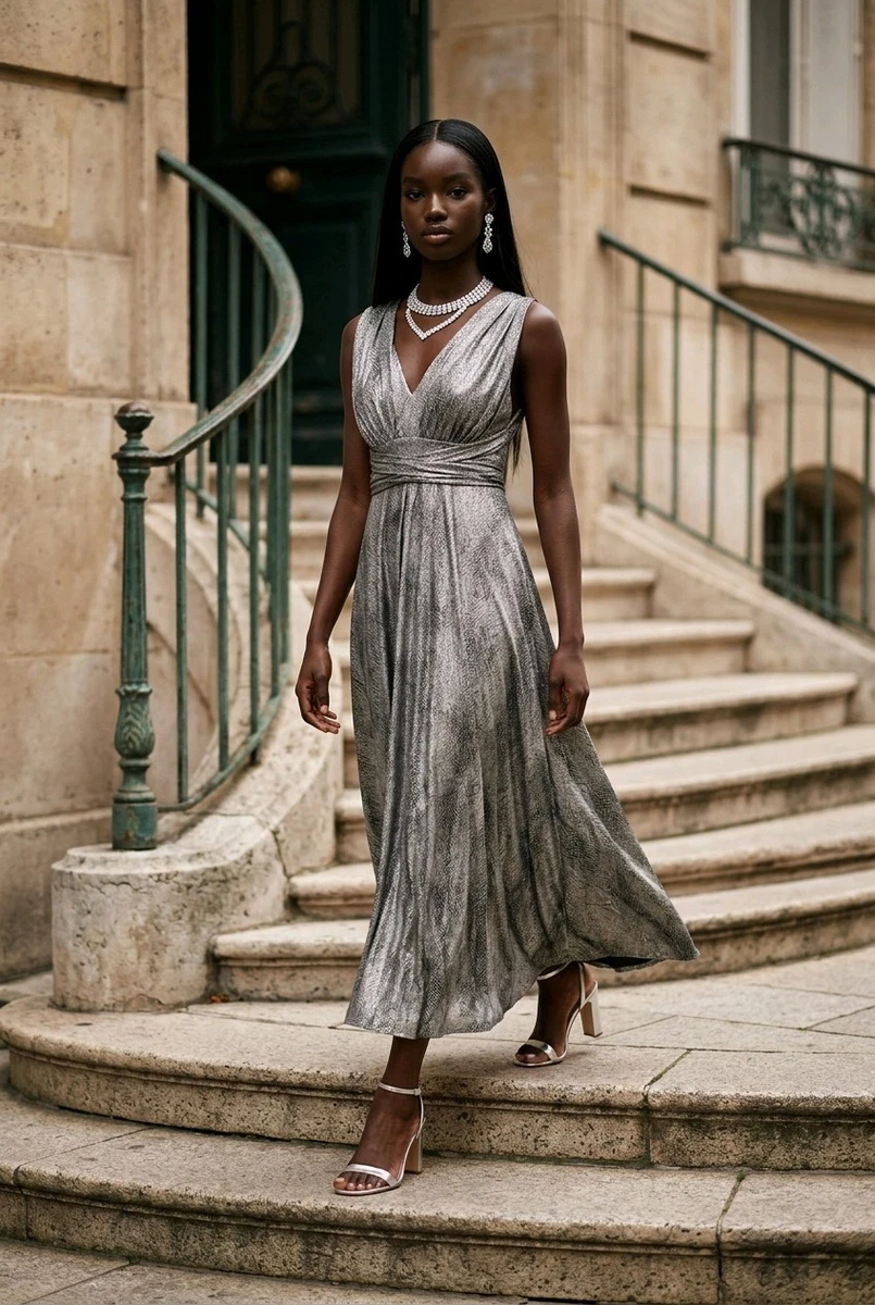 knit off shoulder sweater maxi dress Mono Muse Off-Shoulder Sweater Dress