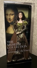 Mattel 2010 The Museum Collection Inspired By Leonardo Da Vinci Doll Barbie NRFB