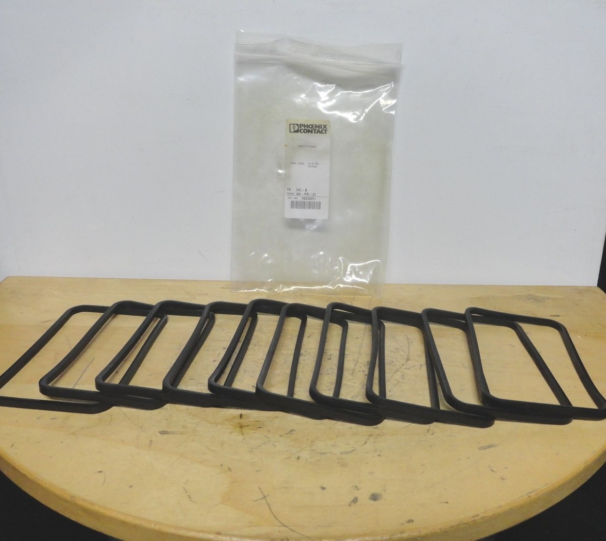 PHOENIX (LOT OF 10) - CONTACT GASKET - PART NUMBER HC-B-48-PR-DI - NEW