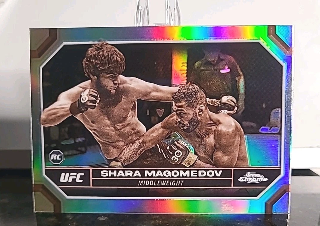 2024 Topps Chrome UFC - SHARA MAGOMEDOV (RC) - Sepia REFRACTOR #141