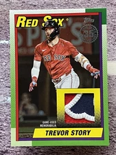Trevor Story 2025 Topps Update 35th Anniversary Relics Platinum 1/1 #90RU-TST