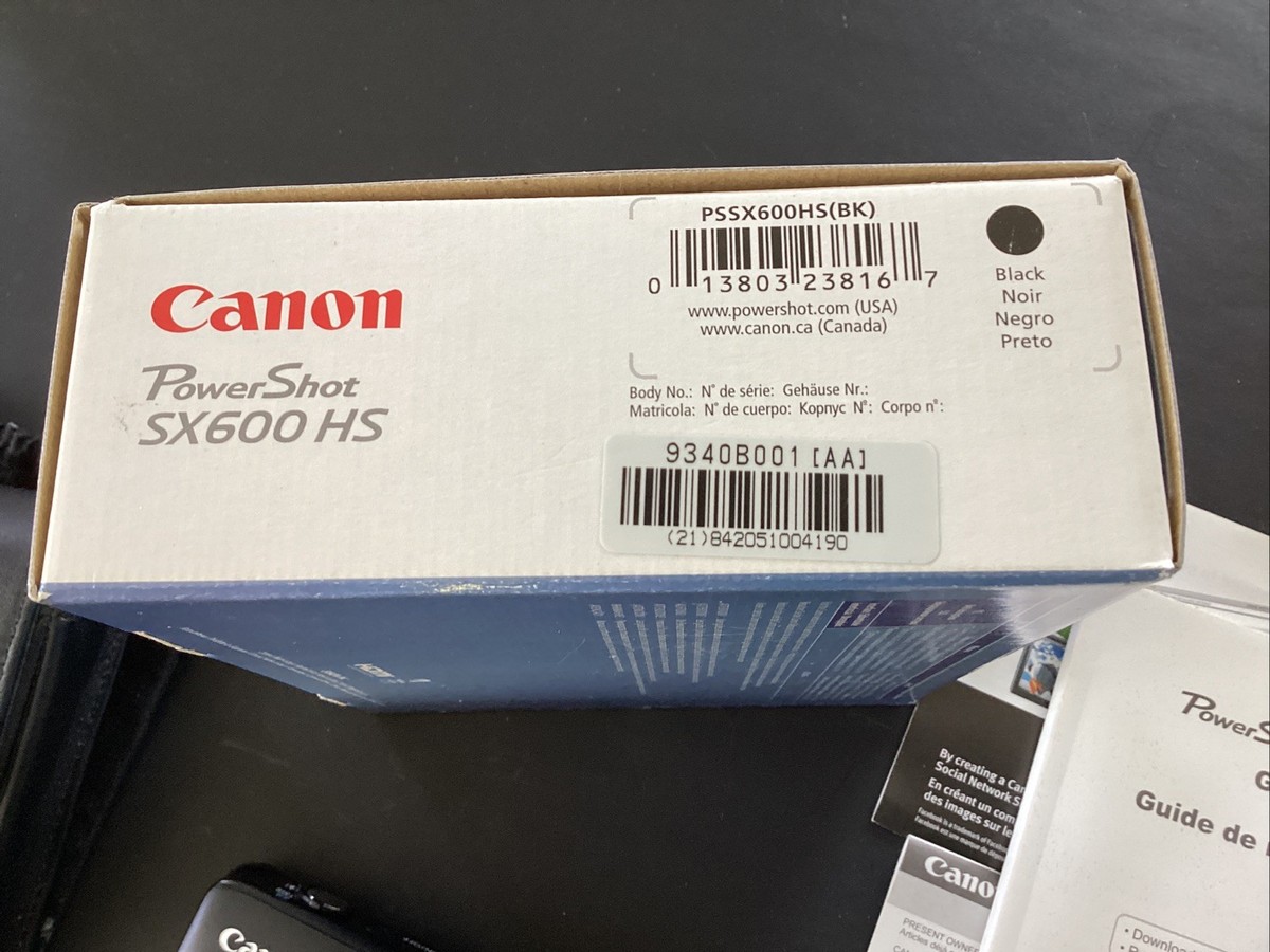 Canon PowerShot SX600 HS 16MP Camera Kit – 18x Optical Zoom, Wi-Fi
