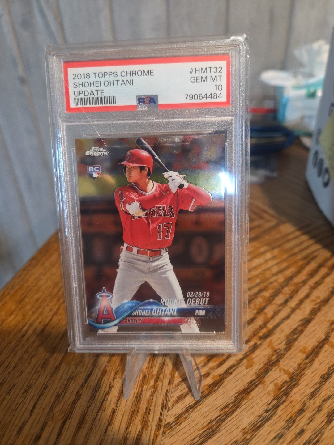 2018 Topps Chrome Update - Rookie Debut Shohei Ohtani #HMT32 (RC)