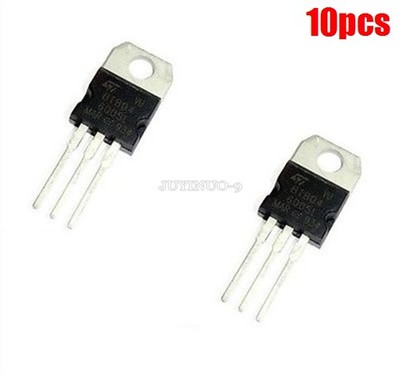 10Pcs BTB04-600SL BTB04-600 BTB04 Triacs 600V 4A TO-220 New Ic fe