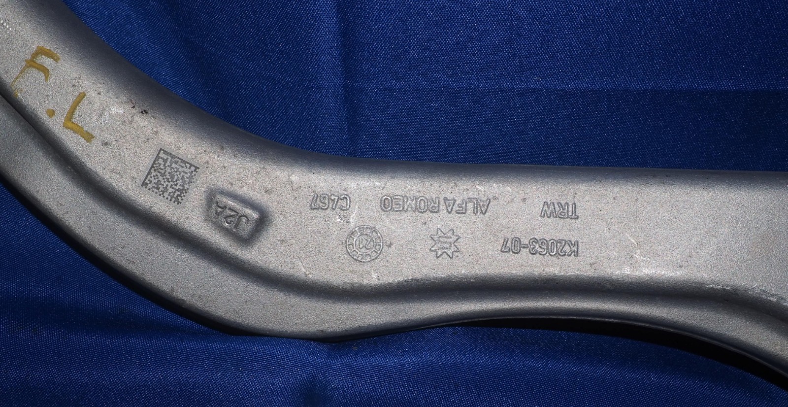 2022-2026 Maserati MC20 MCPura Left Front Lower Swing Control Arm 1500 Miles OEM