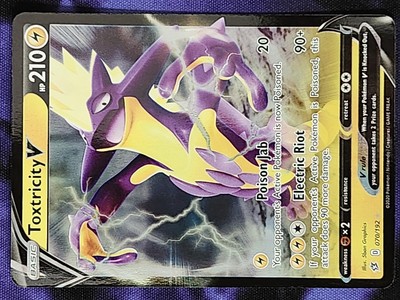Pokemon Toxtricity V 070/192 Rebel Clash RCL