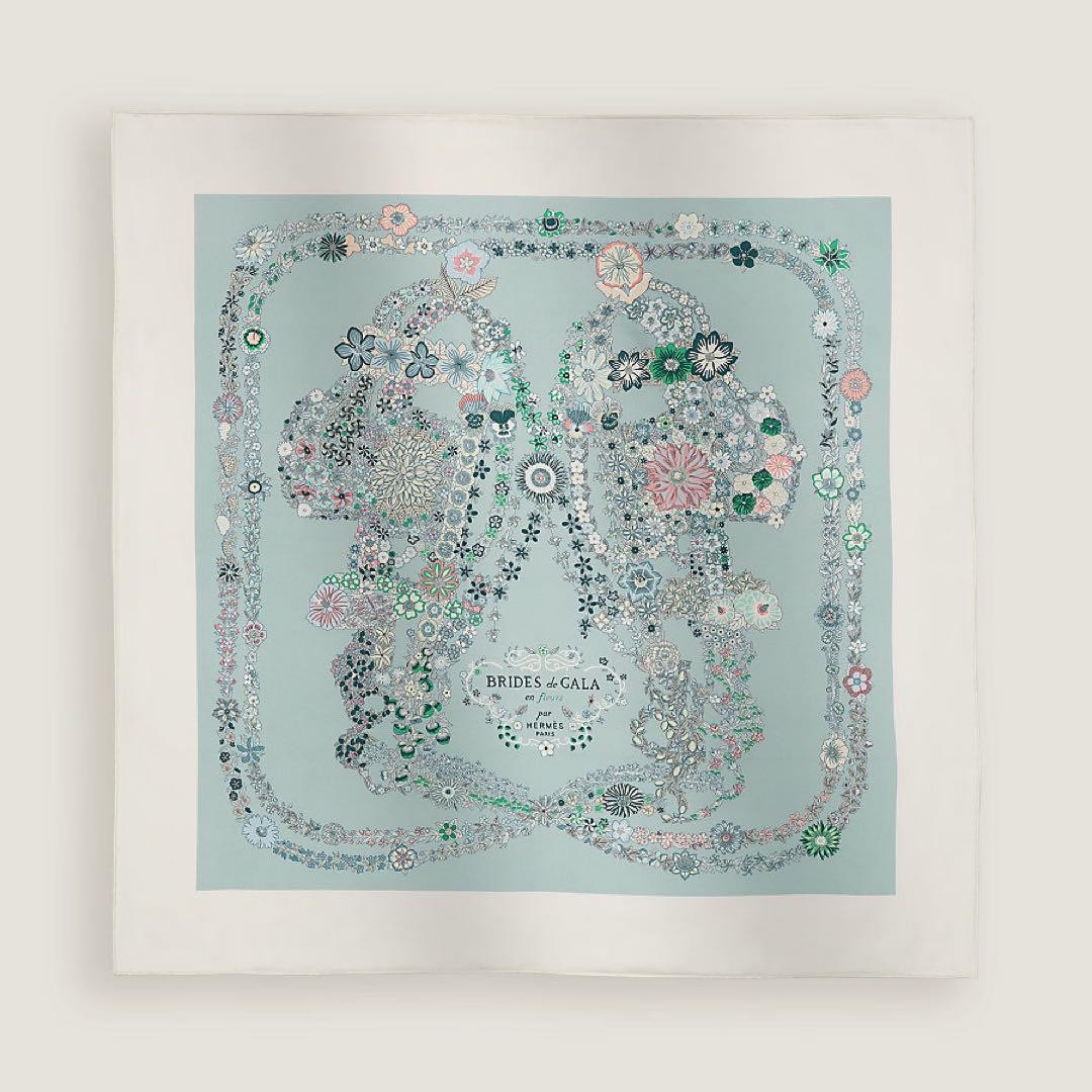 HERMES scarf brand new unused pristine condition