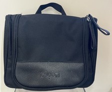 Bugatti Borsa Lavaggio Uomo ORIGINALE da Viaggio Gancio Appeso Borsa Nera