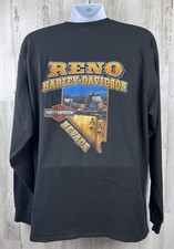 2019 Harley Davidson Reno Nevada &ldquo;Find Your Freedom&rdquo; Biker T-Shirt XL (22&rdquo;x30&rdquo;)
