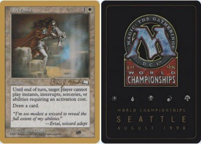 Abeyance - Brian Hacker - 1998 - Sideboard ~ Moderately Played World Championshi