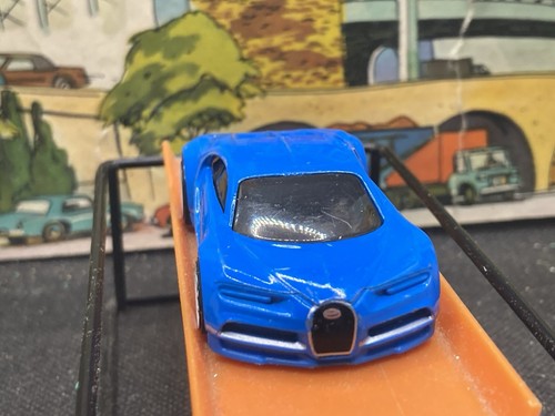Hot Wheels 2016 Bugatti Chiron Agile Blue Silver 2021 HW Exotics 5-Pack Loose - Picture 2 of 12