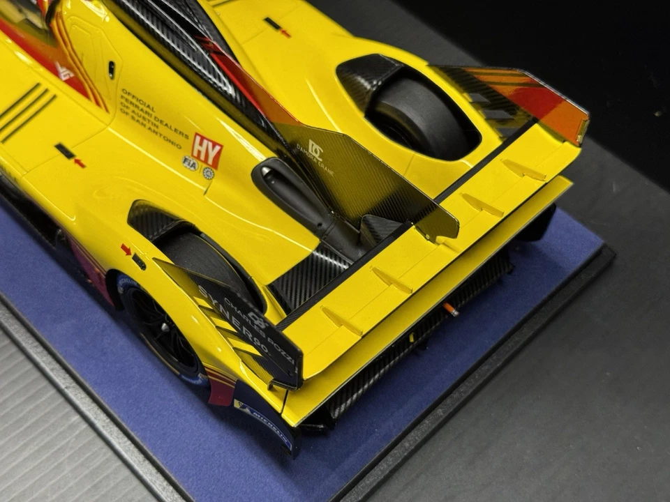 Ferrari 499P AF Corse #83 Le Mans 2024 Model Car w/ Display Case 1/18 Looksmart - Image 4 of 4