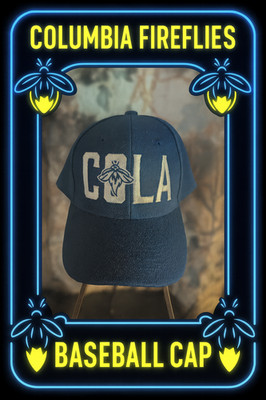 Columbia Fireflies (COLA) Baseball Cap & 