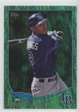 2013 Topps Emerald Foil Desmond Jennings #308 1v3
