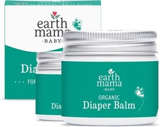 Earth Mama Organic Diaper Balm 2oz   2-Pack, EWG Verified, Sensitive Skin