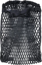 KVV Universal Golf Cart Organizer Polyester Net Mesh Storage Bag Black 