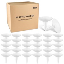 CLTNIKET 1000pcs Candle Drip Protectors Reusable Wax Catchers Weddings Events