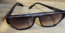 Vintage Primetta Black Multi Oval Sunglasses Germany