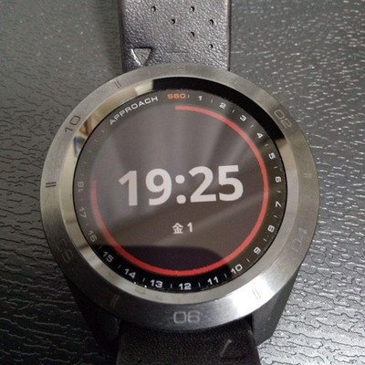 GARMIN Approach S60 Premium GPS Golf Watch Ceramic Version Black