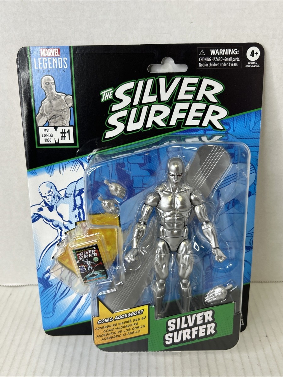 Marvel Legends Retro Card SILVER SURFER #1 Figure Fantastic Four