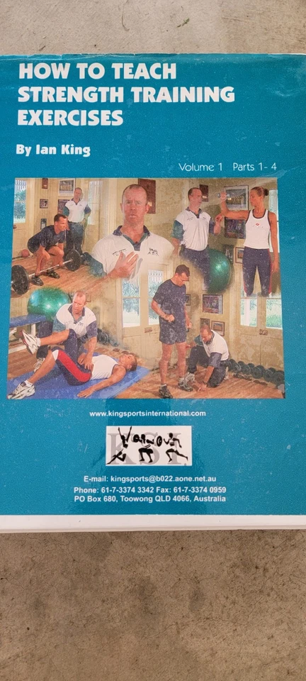 Ian King KSI - How To Teach Strength Training Exercises Foto 3 de 4