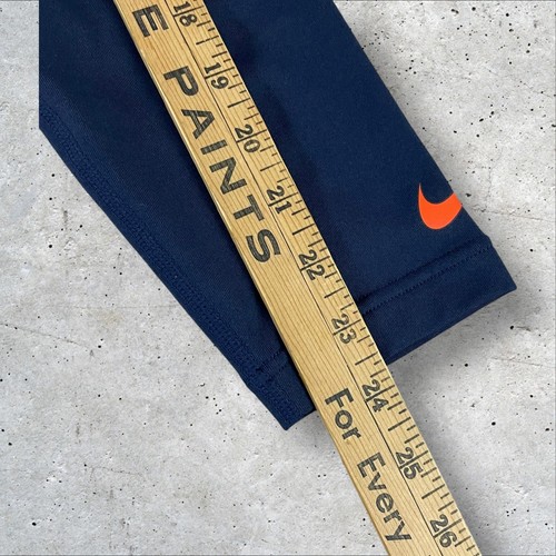 Chicago Bears Shirt Men’s Medium Compression Mock Neck Blue Long Sleeve Gym A75 - Picture 7 of 11