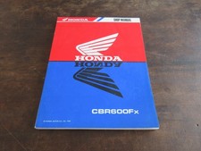 Honda CBR600F 1998 Service shop repair manual Werkstatt-Handbuch