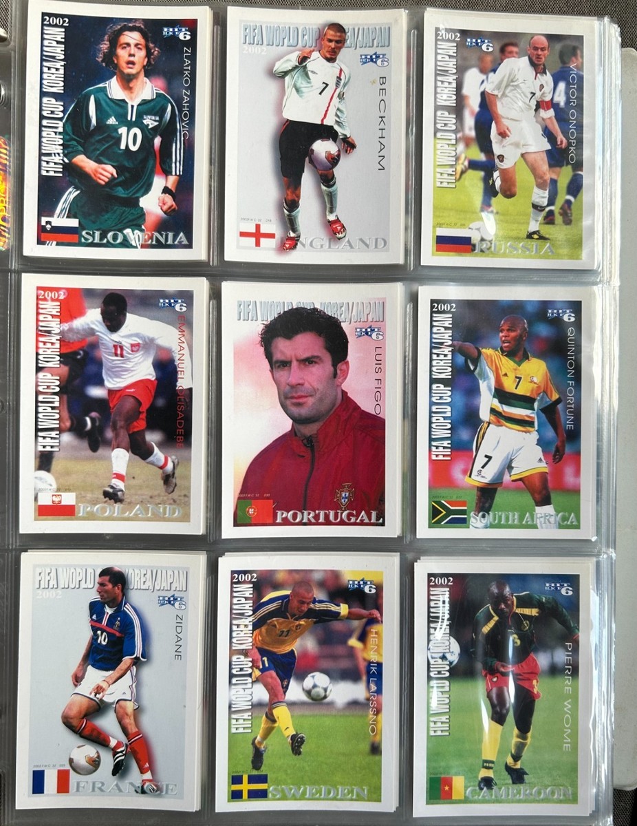 2002 FIFA World Cup HIT HKF6 Cards Complete set of 36 RARE!!! | eBay