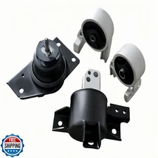 Yllshengyu 4Pcs Engine Motor Transmission Mount Set Compatible with Accent/Ri