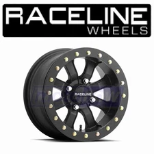 Raceline Rear Mamba Blackout Beadlock Wheel for 2015-2020 Polaris Scrambler zy