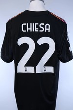 Original Authentic Juventus 2021/22 Chiesa #22 Away Shirt - XL