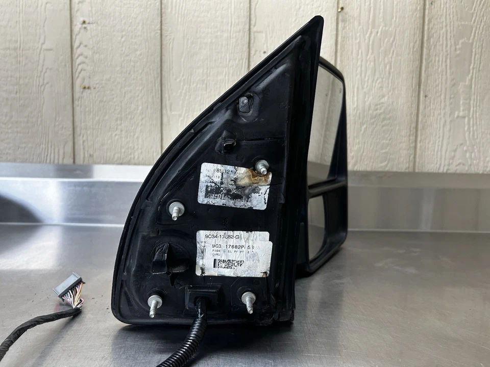 08-16 FORD F250 F350 PASSENGER RIGHT Power Folding Telescoping Mirror CHROME Foto 3 de 4