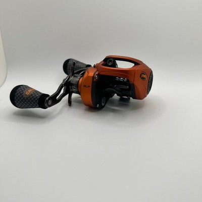Lew's Mach Crush SLP Baitcast Reel 7.5:1 Right Hand Orange MCR1SHA Casting Reel