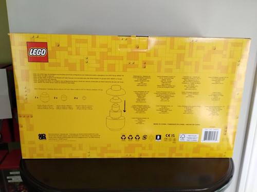 New LEGO 1784940 Storage Head Set, 6-Pieces 6pcs Yellow Minifigure Style - Picture 3 of 9