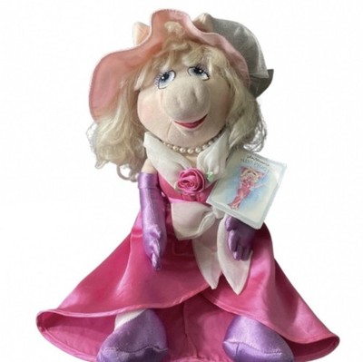 18'' Jim Henson's Miss Piggy Plush Toy The Muppets With Tags By Eden Toys
