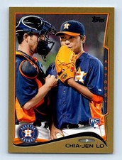 2014 Topps Gold Chia-Jen Lo 296/2014 Houston Astros #55