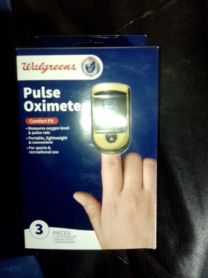Walgreens C20 Fingertip Pulse Oximeter - Brand New- Sealed