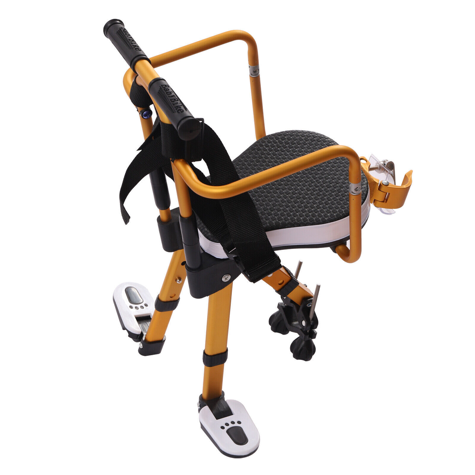 Child Bicycle Seat Foldable Front Mounted Portable Baby Bike Carrier w